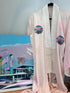 "Digital Oasis” by Emilie Duval - Kimono Zulu Reimagined Vintage Kimono Artist Collaboration